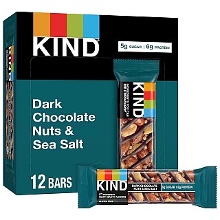 Kind Bar Dark Chocolate Nuts & Sea Salt 1.4 oz 12 ct