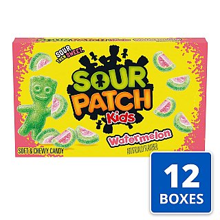 Sour Patch Watermelon 3.5 ounce 12 count theater box