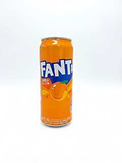 Fanta Japan Orange Soda Soft Drink 16.9 oz Can 6 Pack