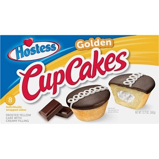 Hostess Golden Cupcake Multi-Pack, 13.1 oz 8 ct