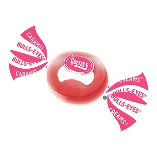 Goetze Strawberry Smoothie Caramel Creams 5 lbs