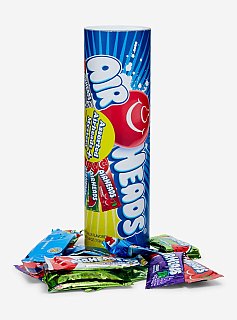 Mega Airheads  9" Candy FIlled Tube Bank 6ct