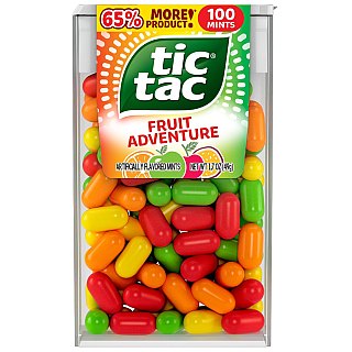 Tic Tac Fruit Adventure Breath Mints 100 ct 1.7oz 12 Pack