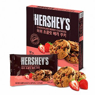 Hershey Korea Chocolate Chip Berry Cookies 144g 12ct Box 6 Pack