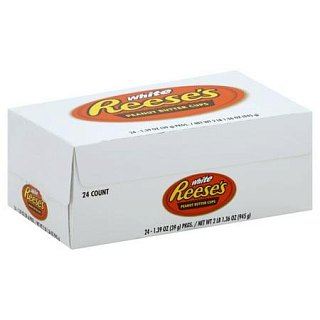 Reeses White Chocolate 1.39 ounce 24 count