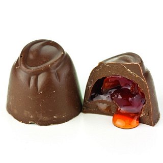 Asher's Milk Chocolate Cherry Cordial Cupped 6 lb