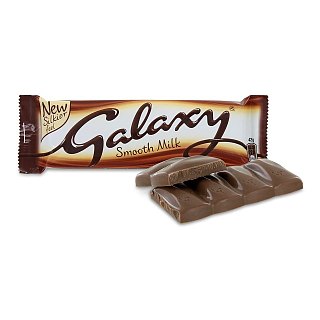Mars UK Import Galaxy Smooth MILK Chocolate Bar 42g 24ct