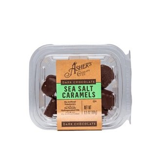 Ashers Milk Chocolate Sea Salt Caramel Freshpack 6.5 oz 6 Pack