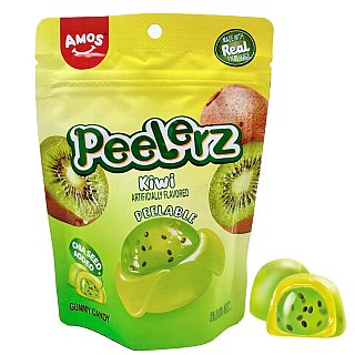Peelerz Melon Peelable Gummy Candy 3 oz 12 ct