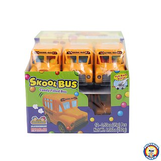 Kidsmania 12 Ct 0.53 Oz Skool Bus Candy Toy