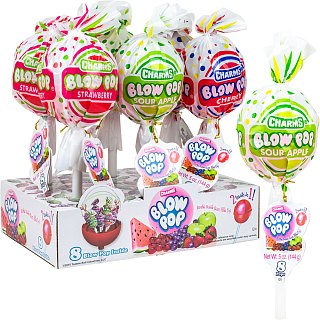 Koko's Giant Charms Blow Pop 12" 5 oz Lollipop SINGLE