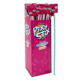 Pixy Stick Giant Candy Filled Fun Straws 85 ct Changemaker