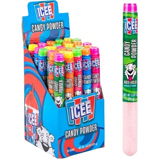 ICEE Sour Tubes Powder Candy 0.49 oz. 30 Count