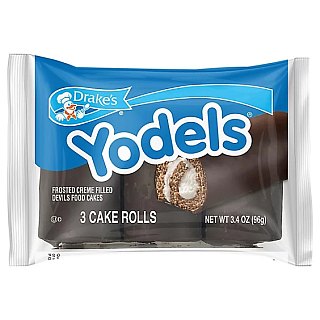 Drakes Yodels Creme Filled Devil Cakes Triple Pack 3.4oz  4ct