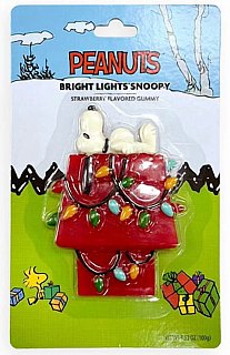 Boston America Christmas Bright Light Snoopy Holiday Gummy 3.5oz 9ct