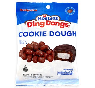 Hostess Ding Dong Cookie Dough Chocolate Bites 5 oz 12 ct