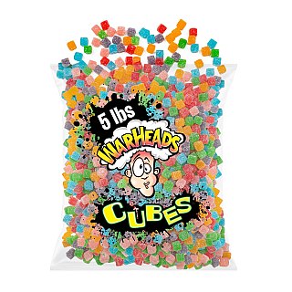 Warheads Cubes 5 Pound Bag Bulk