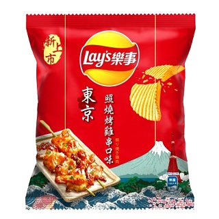Lays Import Tokyo BBQ Chicken Yakitori Skewers 34g 12 ct
