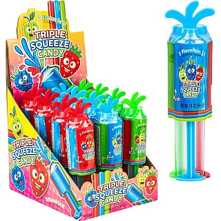 Koko's Triple Squeeze Candy 3 Flavor Gel Candy 1.9oz 12ct