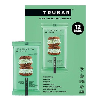 TRUBAR Protein Bar It's Mint To Be Chip  1.76oz 12ct