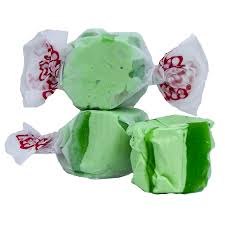 Taffy Town Green Apple 2.5 Pound Bag Individually Wrapped Bulk