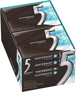Five Gum 12 Ct 15 Sticks Wintermint Tray