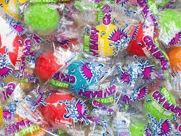 Concord Cry Baby Sour Bubble Gum 5.35 Pound Bag Individually Wrapped Bulk