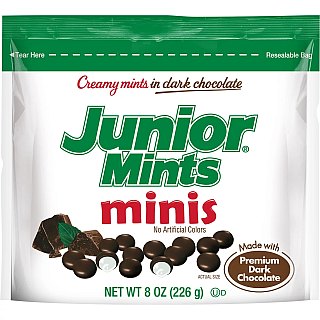 Tootsie Rolls Junior Mints MINI's  8oz 6 ct