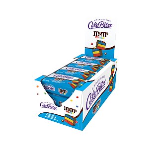 Cakebites Cake Bar m&m Mini 1.75 oz 12 ct