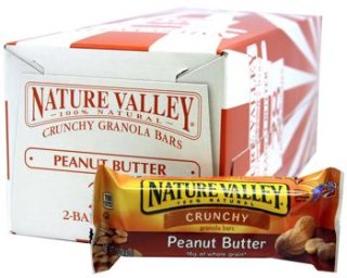 Nature Valley Crunchy Bars Peanut Butter 1.49oz 28 ct