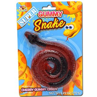 Albert Super Gummy Snake 5.29 oz Blister
