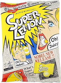 Nobel Japan Super Sour Sweet Lemon Candy 2.81 oz 6 ct