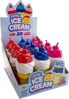 Ice Cream Twist-n-Lik Candy 12 count