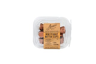 Asher's Milk Chocolate Mini Peanut Butter Cups Freshpack 6.5oz 6 Pack