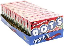 Dots Watermelon Theater Box 12 Count 6.5 Ounce