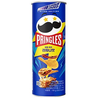 Pringle Korea Chips Meaty Cheese Lasagna 3.53 oz 12 Pack