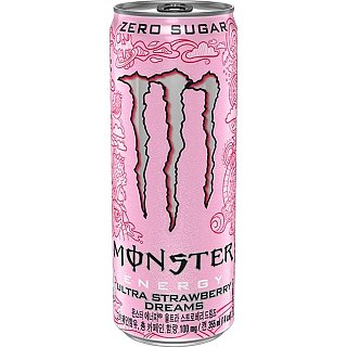 Monster Energy Korea Import Strawberry Dream 12oz Pack of 12