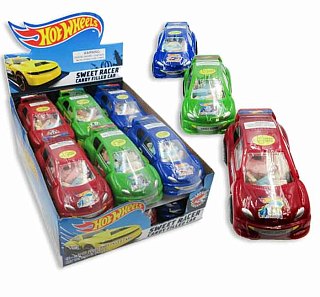Hot Wheels Sweet Racer Race Car Candy Toys 0.42 Oz 12 ct