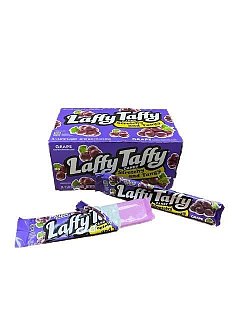 Laffy Taffy Candy Bars GRAPE Stretchy Tangy 1.5 oz 24 ct