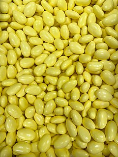 Premium Yellow Lemon Jordan Almonds 5lb