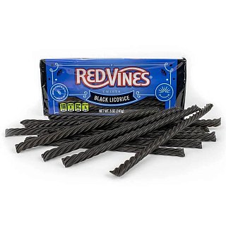 Red Vines Black Licorice Twist Tray 5 oz 24 ct