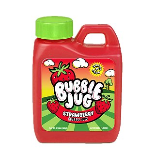 Bubble Jug Strawberry Bubble Gum Jug 1.94 oz 12 ct