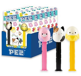Pez Squishmallow Blister Pack Assortment 12ct Tray