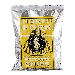 North Fork Kettle Potato Chips Rosemary Garlic 6oz 12ct
