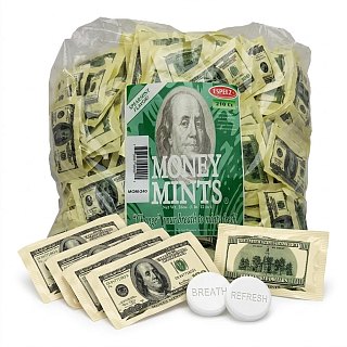 Espeez  Spearmint Money Cash Mints 240ct Bulk