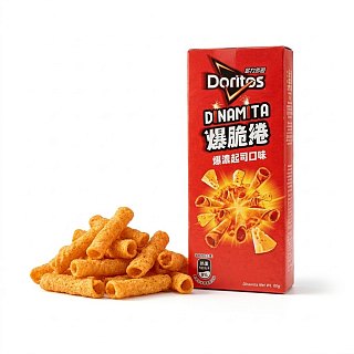 Doritos Taiwan Dinamita Intense Cheese Chips 60g Box  12 Pack