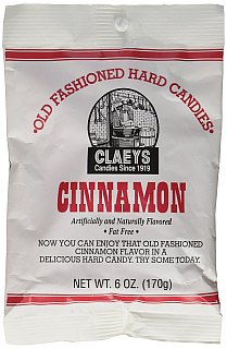 Claeys Cinnamon Hard Candies 6 Count 6 Ounce