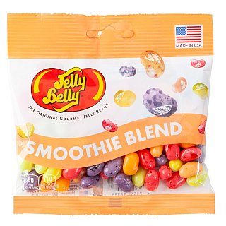 Jelly Belly SMOOTHIE BLEND Jelly Bean Peg Bag 3.5 oz 12 ct