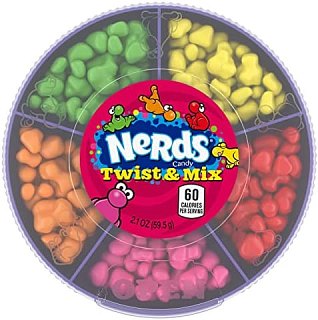 Nerds Twist & Mix 6 Ct 2.1 Oz Tray