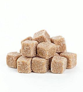 Gustaf Soft Licorice Cube Squares Cane Sugar 2.2 lb